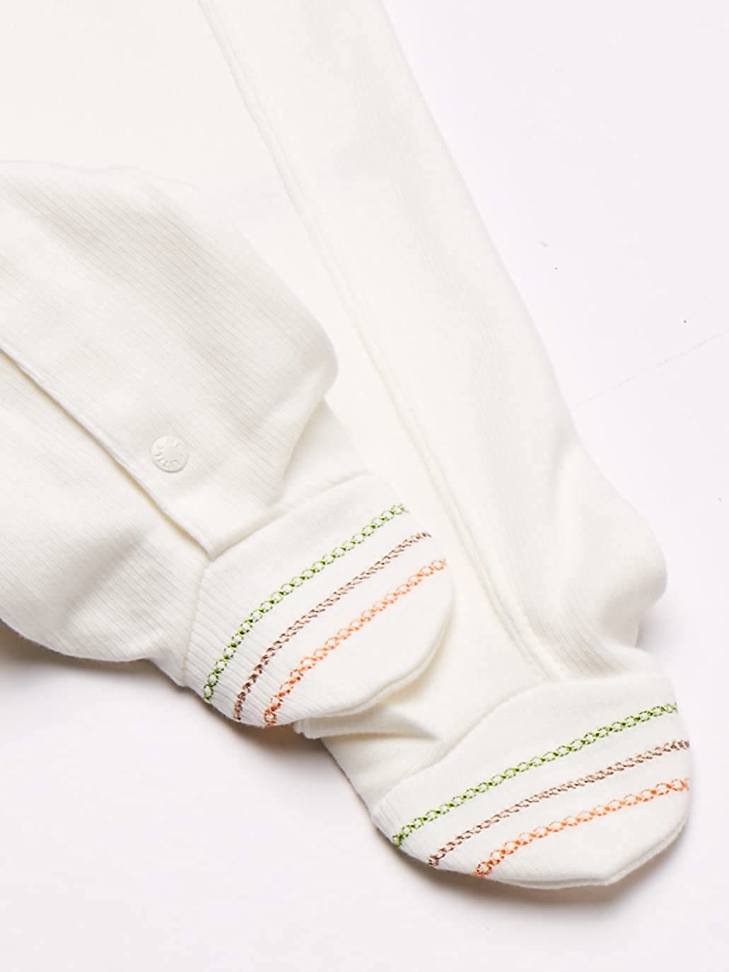 Little Me Unisex Baby 2 Piece Footie and Cap Set - Image 3